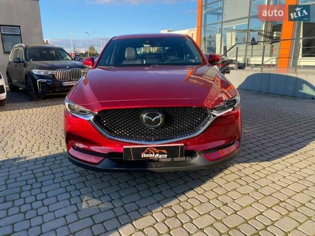 Красный Мазда СХ-5, объемом двигателя 2.5 л и пробегом 84 тыс. км за 22000 $, фото 1 на Automoto.ua