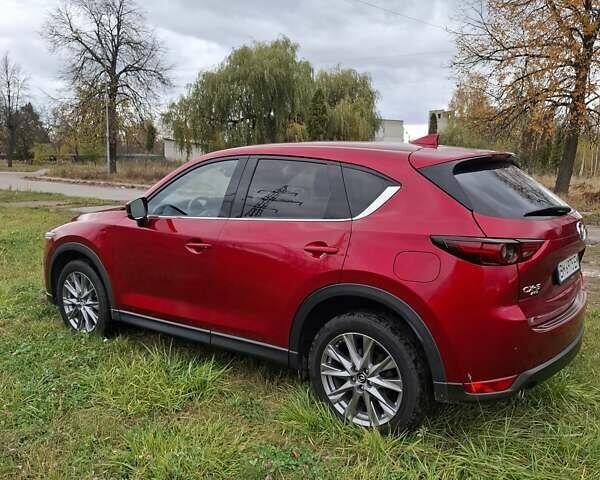 Красный Мазда СХ-5, объемом двигателя 2.49 л и пробегом 55 тыс. км за 22500 $, фото 2 на Automoto.ua