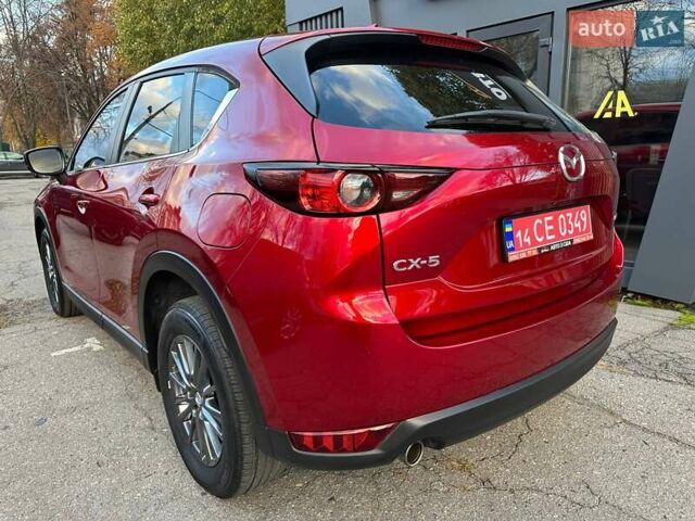 Красный Мазда СХ-5, объемом двигателя 2.49 л и пробегом 137 тыс. км за 18500 $, фото 4 на Automoto.ua