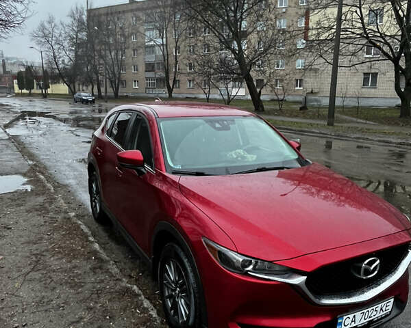 Красный Мазда СХ-5, объемом двигателя 2.49 л и пробегом 137 тыс. км за 21500 $, фото 1 на Automoto.ua