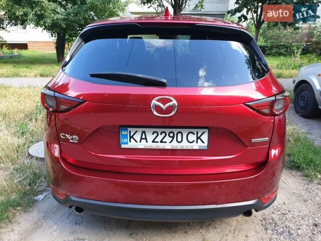 Красный Мазда СХ-5, объемом двигателя 2.49 л и пробегом 55 тыс. км за 32000 $, фото 1 на Automoto.ua