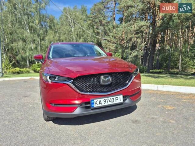 Красный Мазда СХ-5, объемом двигателя 2.5 л и пробегом 94 тыс. км за 20500 $, фото 1 на Automoto.ua
