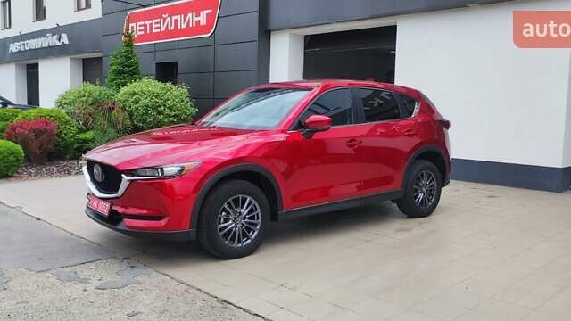 Красный Мазда СХ-5, объемом двигателя 2.49 л и пробегом 58 тыс. км за 19900 $, фото 2 на Automoto.ua