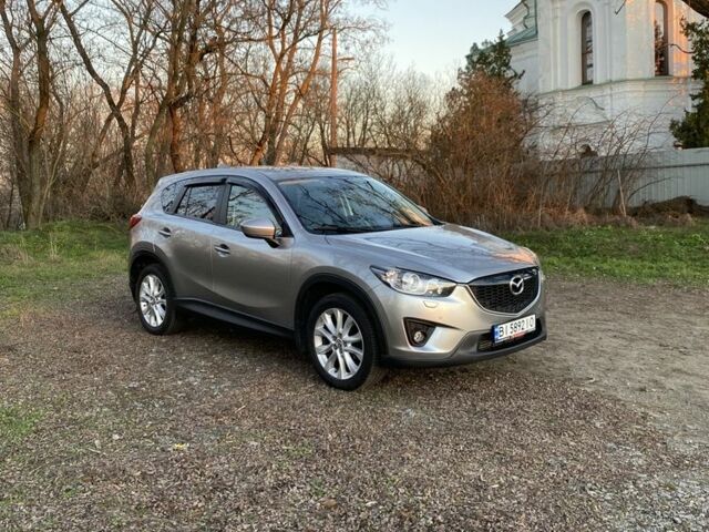Сірий Мазда СХ-5, об'ємом двигуна 2.2 л та пробігом 215 тис. км за 13500 $, фото 1 на Automoto.ua