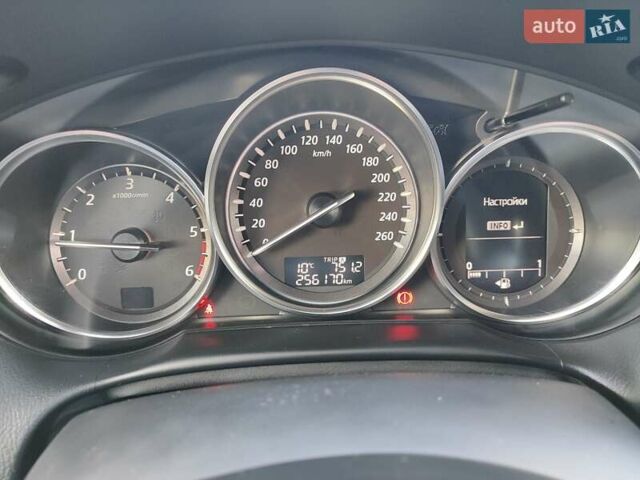 Серый Мазда СХ-5, объемом двигателя 2.2 л и пробегом 256 тыс. км за 11450 $, фото 63 на Automoto.ua