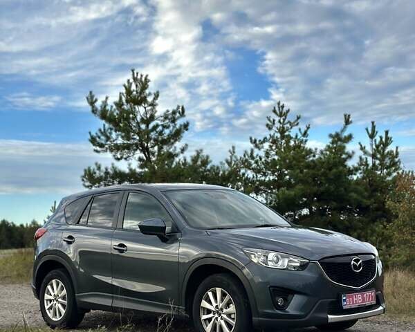 Серый Мазда СХ-5, объемом двигателя 2.2 л и пробегом 195 тыс. км за 12800 $, фото 2 на Automoto.ua