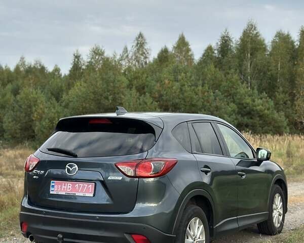 Серый Мазда СХ-5, объемом двигателя 2.2 л и пробегом 195 тыс. км за 12800 $, фото 5 на Automoto.ua