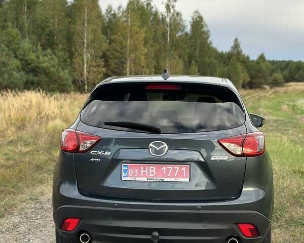 Серый Мазда СХ-5, объемом двигателя 2.2 л и пробегом 195 тыс. км за 12800 $, фото 8 на Automoto.ua