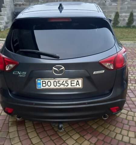 Серый Мазда СХ-5, объемом двигателя 2.19 л и пробегом 225 тыс. км за 14300 $, фото 1 на Automoto.ua