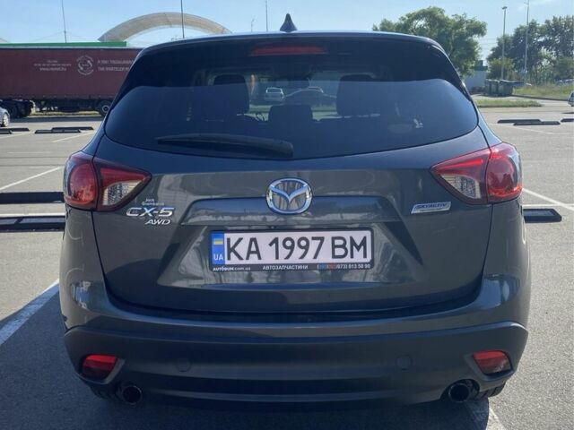 Серый Мазда СХ-5, объемом двигателя 2.5 л и пробегом 141 тыс. км за 14300 $, фото 1 на Automoto.ua