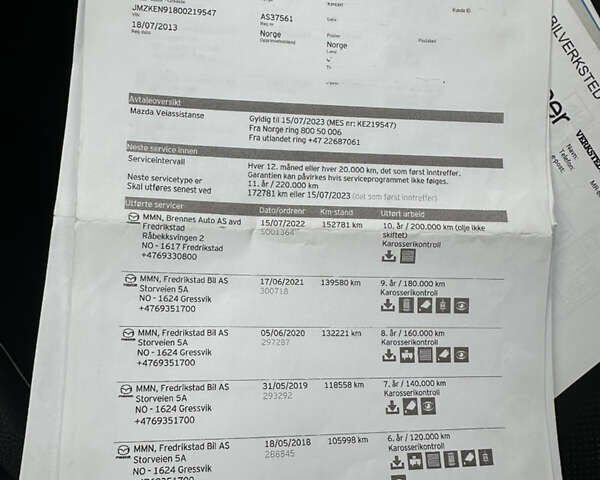 Серый Мазда СХ-5, объемом двигателя 2.2 л и пробегом 208 тыс. км за 13200 $, фото 48 на Automoto.ua