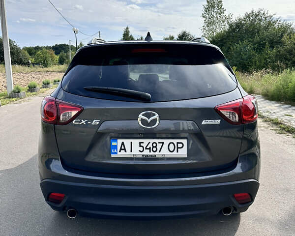 Серый Мазда СХ-5, объемом двигателя 2.5 л и пробегом 206 тыс. км за 12500 $, фото 4 на Automoto.ua