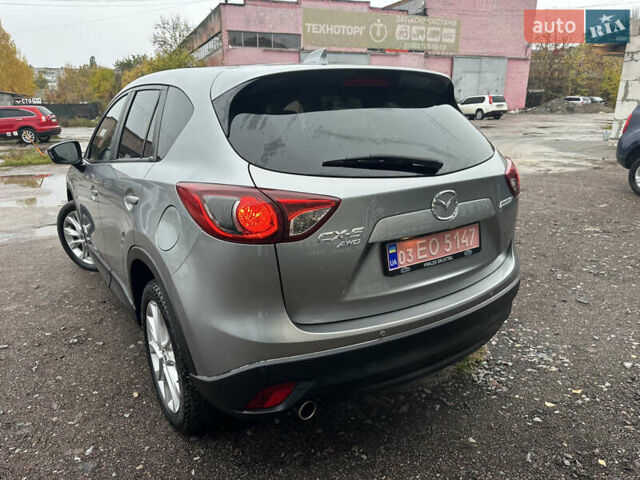 Серый Мазда СХ-5, объемом двигателя 2.2 л и пробегом 208 тыс. км за 13800 $, фото 14 на Automoto.ua