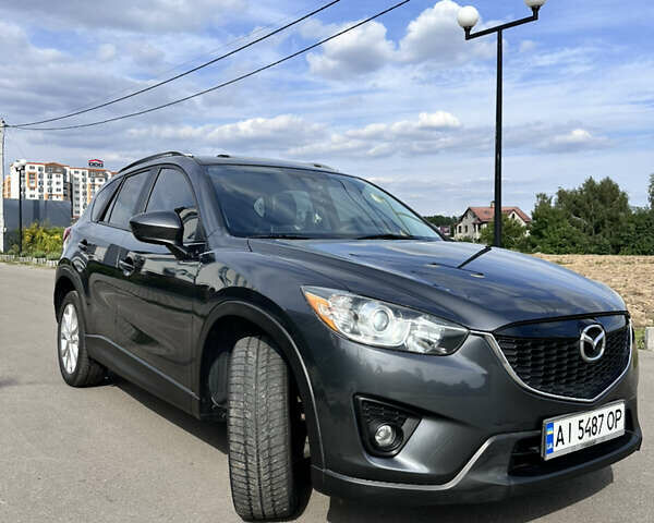 Серый Мазда СХ-5, объемом двигателя 2.5 л и пробегом 206 тыс. км за 12500 $, фото 1 на Automoto.ua