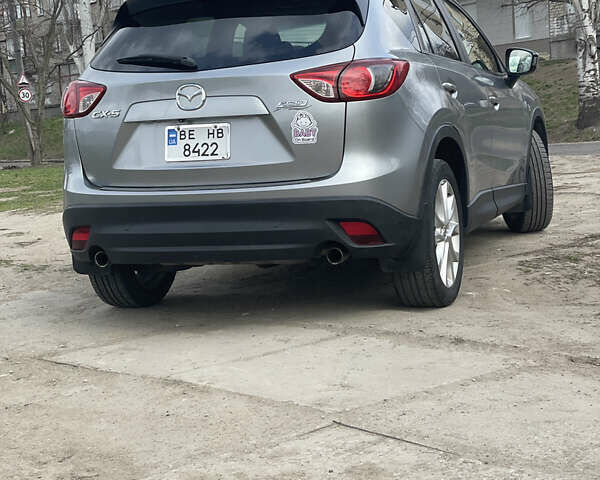 Мазда СХ-5 2013 в Николаеве на Automoto.ua Серый Мазда СХ-5, объемом двигателя 2.49 л и пробегом 165 тыс. км за 14250 $, фото 9 на Automoto.ua