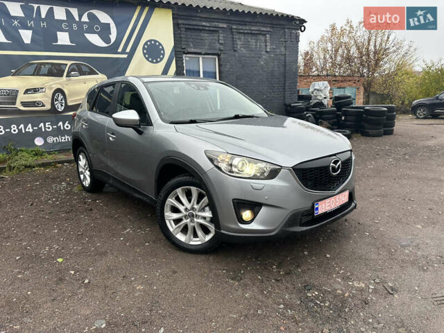 Серый Мазда СХ-5, объемом двигателя 2.2 л и пробегом 208 тыс. км за 13800 $, фото 2 на Automoto.ua