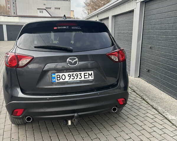 Серый Мазда СХ-5, объемом двигателя 2.2 л и пробегом 218 тыс. км за 12500 $, фото 1 на Automoto.ua