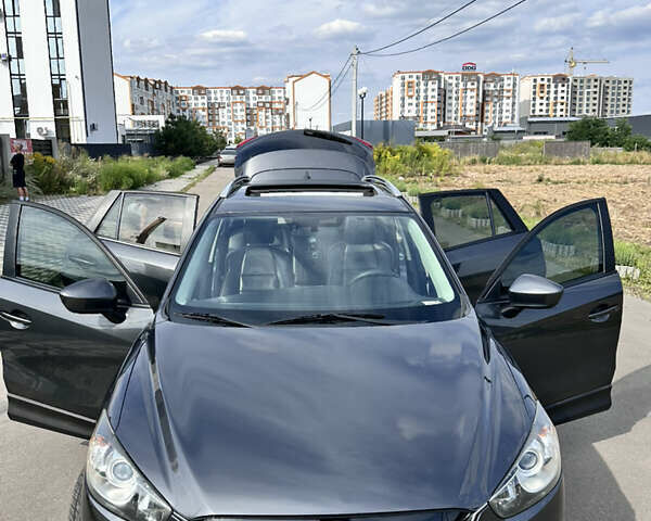 Серый Мазда СХ-5, объемом двигателя 2.5 л и пробегом 206 тыс. км за 12500 $, фото 7 на Automoto.ua