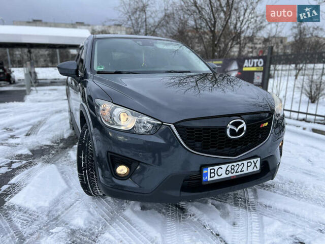 Серый Мазда СХ-5, объемом двигателя 2.2 л и пробегом 160 тыс. км за 14999 $, фото 2 на Automoto.ua