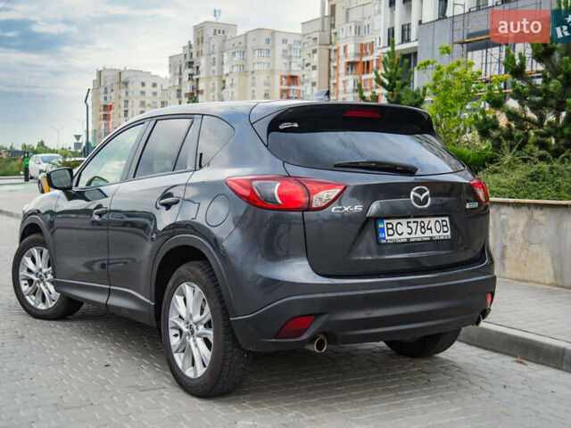 Серый Мазда СХ-5, объемом двигателя 2.5 л и пробегом 168 тыс. км за 14500 $, фото 4 на Automoto.ua