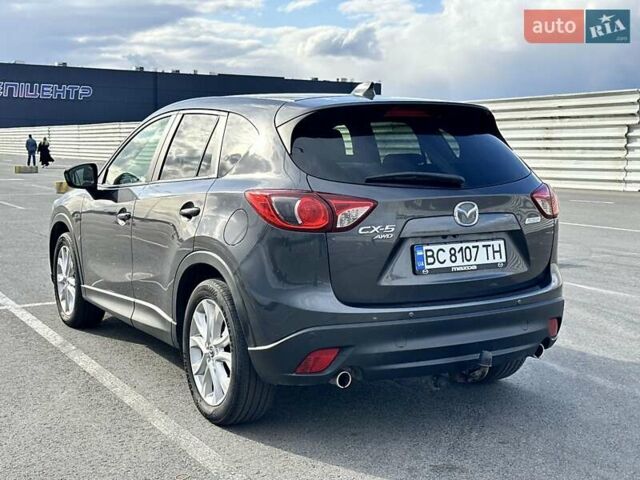 Серый Мазда СХ-5, объемом двигателя 2.2 л и пробегом 214 тыс. км за 13300 $, фото 3 на Automoto.ua