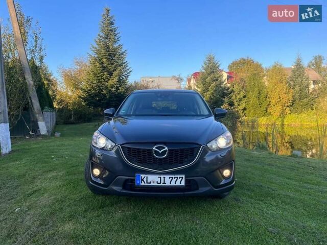 Серый Мазда СХ-5, объемом двигателя 2.2 л и пробегом 177 тыс. км за 14950 $, фото 2 на Automoto.ua