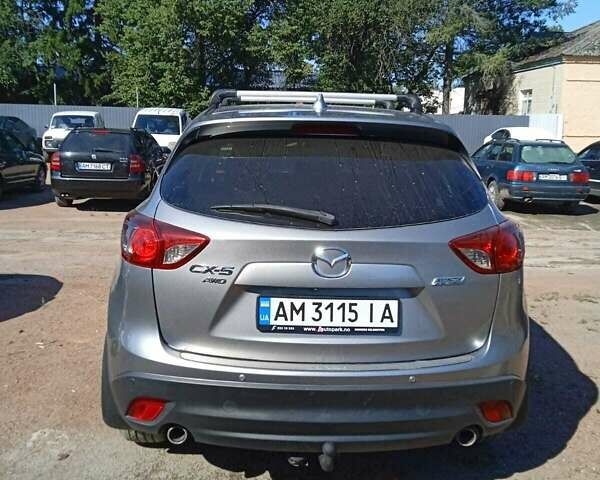 Сірий Мазда СХ-5, об'ємом двигуна 2.19 л та пробігом 188 тис. км за 14300 $, фото 6 на Automoto.ua