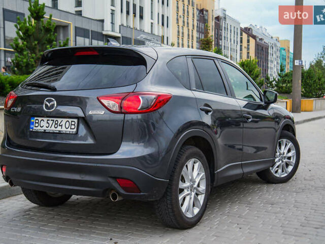 Серый Мазда СХ-5, объемом двигателя 2.5 л и пробегом 168 тыс. км за 14500 $, фото 5 на Automoto.ua