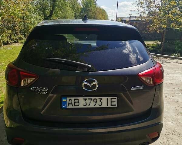 Серый Мазда СХ-5, объемом двигателя 2.5 л и пробегом 161 тыс. км за 14700 $, фото 3 на Automoto.ua