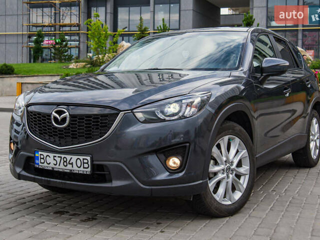 Серый Мазда СХ-5, объемом двигателя 2.5 л и пробегом 168 тыс. км за 14500 $, фото 1 на Automoto.ua