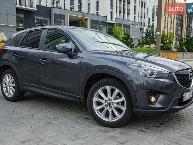 Серый Мазда СХ-5, объемом двигателя 2.5 л и пробегом 168 тыс. км за 14500 $, фото 6 на Automoto.ua