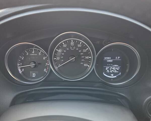 Серый Мазда СХ-5, объемом двигателя 2.49 л и пробегом 151 тыс. км за 16500 $, фото 12 на Automoto.ua