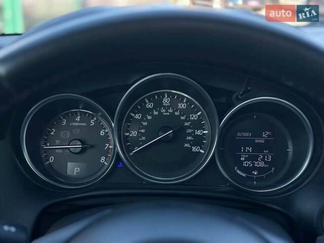 Серый Мазда СХ-5, объемом двигателя 2.5 л и пробегом 105 тыс. км за 15900 $, фото 18 на Automoto.ua