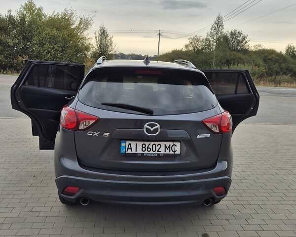 Сірий Мазда СХ-5, об'ємом двигуна 2.49 л та пробігом 116 тис. км за 14800 $, фото 3 на Automoto.ua