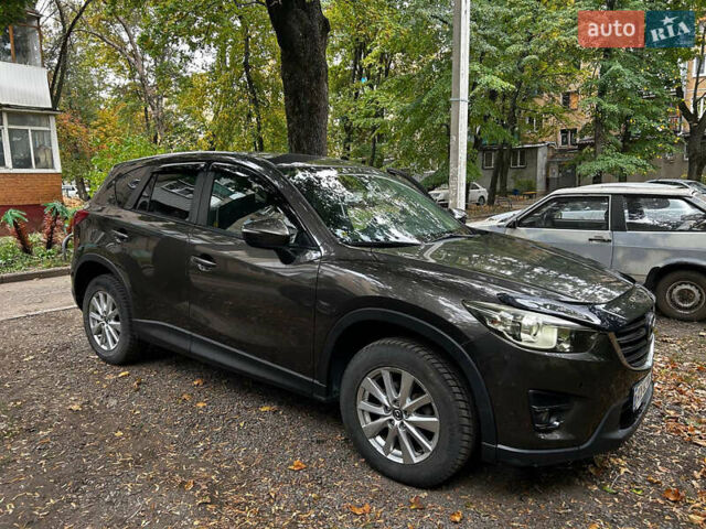 Серый Мазда СХ-5, объемом двигателя 2.5 л и пробегом 95 тыс. км за 15000 $, фото 1 на Automoto.ua