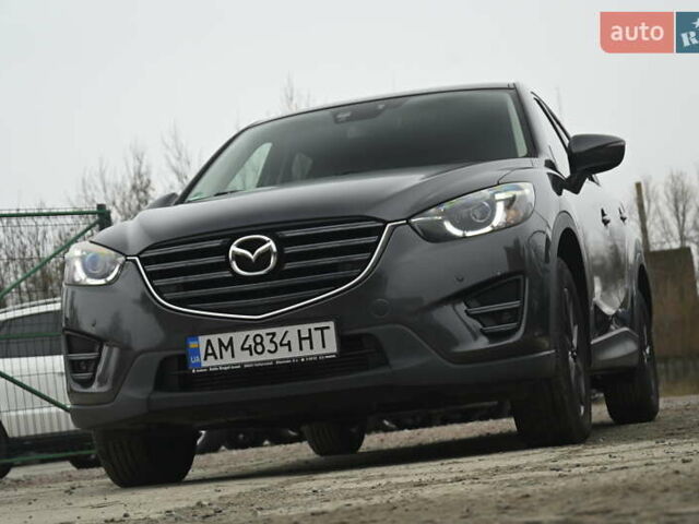 Серый Мазда СХ-5, объемом двигателя 2.2 л и пробегом 218 тыс. км за 15500 $, фото 5 на Automoto.ua