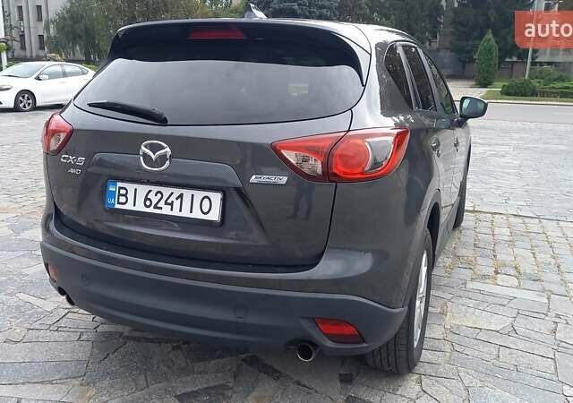 Серый Мазда СХ-5, объемом двигателя 2.49 л и пробегом 186 тыс. км за 16000 $, фото 13 на Automoto.ua