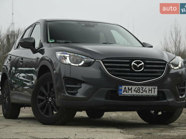 Серый Мазда СХ-5, объемом двигателя 2.2 л и пробегом 218 тыс. км за 15500 $, фото 1 на Automoto.ua