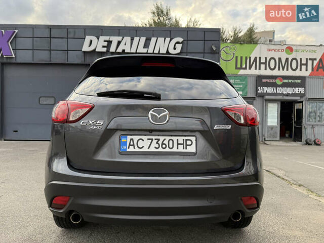 Серый Мазда СХ-5, объемом двигателя 2.5 л и пробегом 165 тыс. км за 14300 $, фото 6 на Automoto.ua