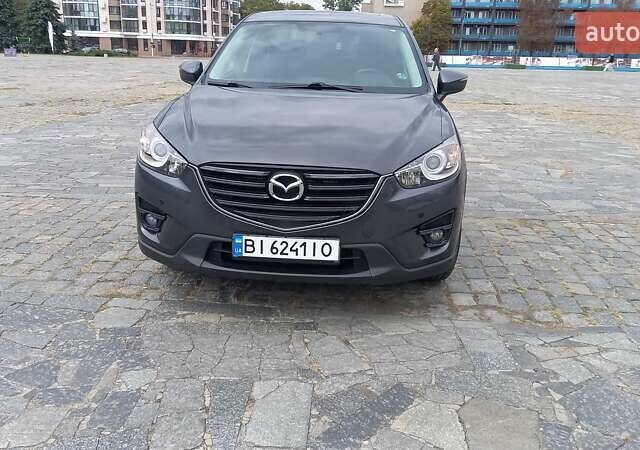 Серый Мазда СХ-5, объемом двигателя 2.49 л и пробегом 186 тыс. км за 16000 $, фото 2 на Automoto.ua