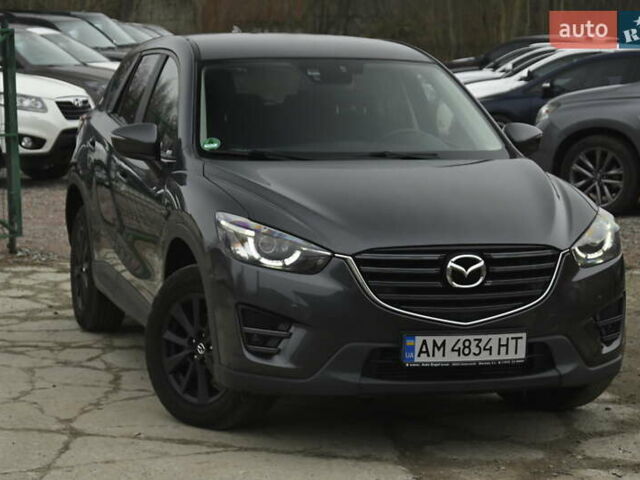 Серый Мазда СХ-5, объемом двигателя 2.2 л и пробегом 218 тыс. км за 15500 $, фото 2 на Automoto.ua
