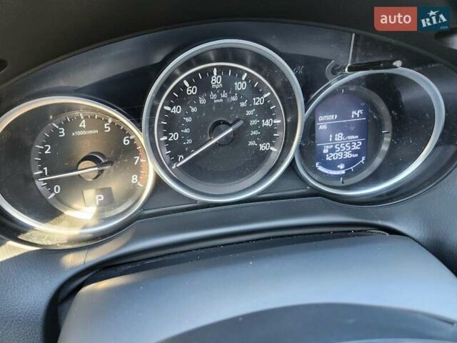 Серый Мазда СХ-5, объемом двигателя 2.49 л и пробегом 210 тыс. км за 15000 $, фото 16 на Automoto.ua