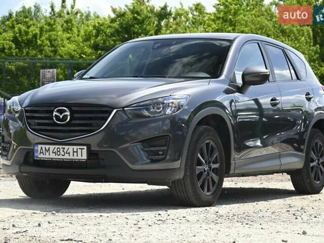 Серый Мазда СХ-5, объемом двигателя 2.19 л и пробегом 218 тыс. км за 15500 $, фото 4 на Automoto.ua