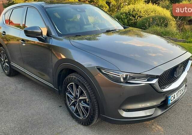 Серый Мазда СХ-5, объемом двигателя 2.49 л и пробегом 115 тыс. км за 19200 $, фото 1 на Automoto.ua