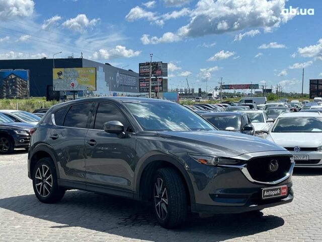 Серый Мазда СХ-5, объемом двигателя 2.5 л и пробегом 95 тыс. км за 18990 $, фото 2 на Automoto.ua