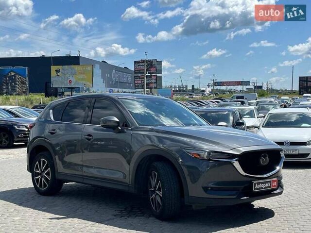 Серый Мазда СХ-5, объемом двигателя 2.5 л и пробегом 95 тыс. км за 18490 $, фото 3 на Automoto.ua