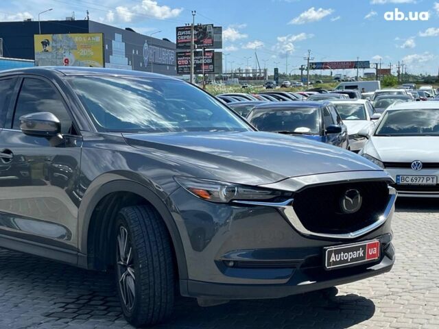 Серый Мазда СХ-5, объемом двигателя 2.5 л и пробегом 95 тыс. км за 18990 $, фото 3 на Automoto.ua