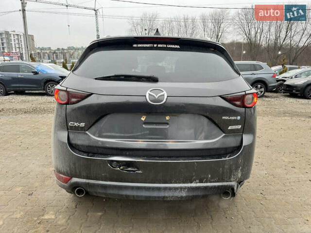 Серый Мазда СХ-5, объемом двигателя 2.5 л и пробегом 163 тыс. км за 15300 $, фото 4 на Automoto.ua