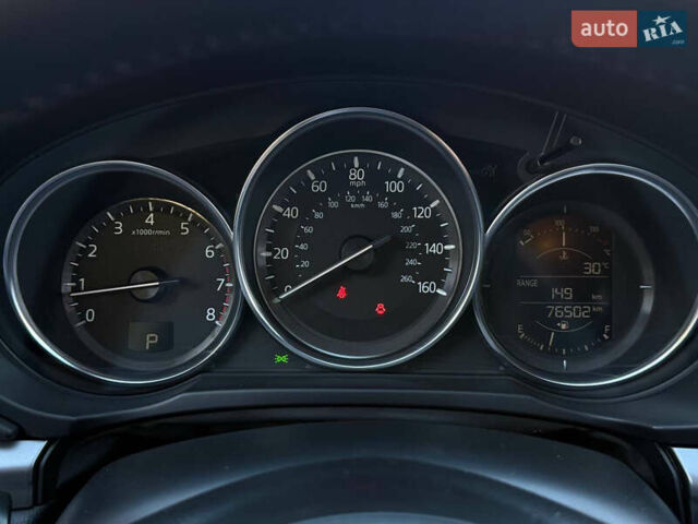 Серый Мазда СХ-5, объемом двигателя 2.49 л и пробегом 76 тыс. км за 16999 $, фото 16 на Automoto.ua