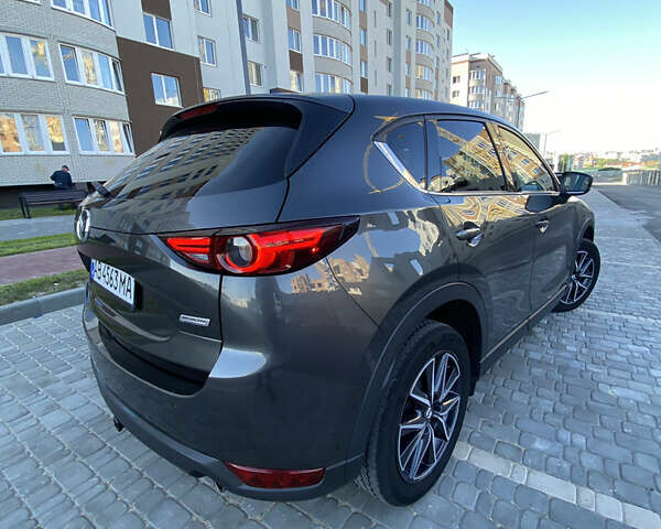 Серый Мазда СХ-5, объемом двигателя 2.5 л и пробегом 156 тыс. км за 18900 $, фото 6 на Automoto.ua